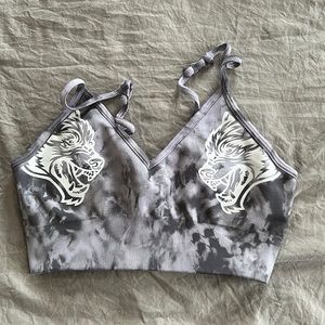 Reserved - Darc Sport Purple Marble Everson Sports bra + Shorts